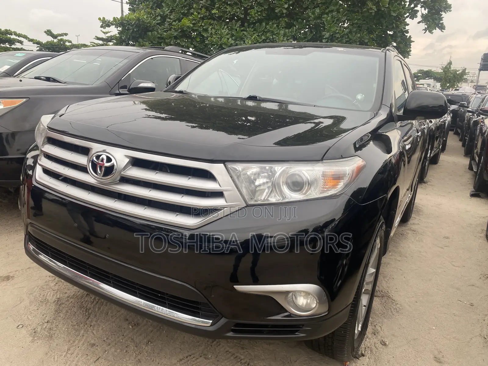 Toyota Highlander Limited 2012 Black