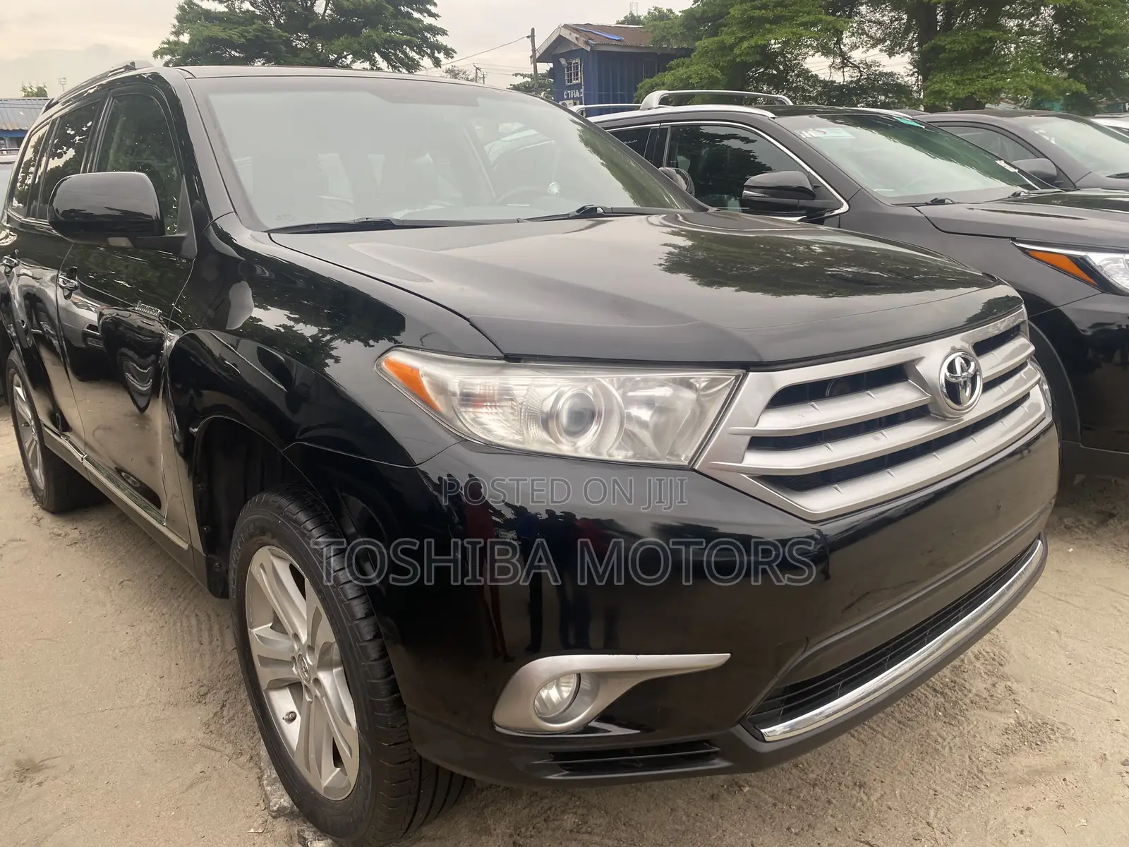 Toyota Highlander Limited 2012 Black