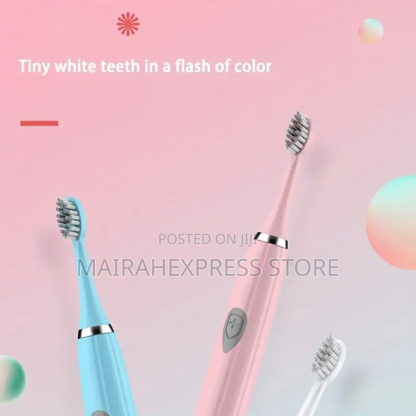 With 2 Replacement Brushes