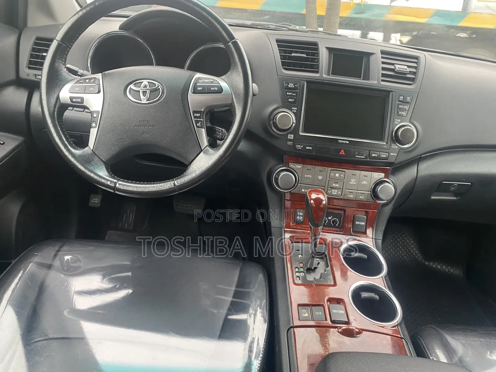 Toyota Highlander XLE V6 4x4 (3.5L 6cyl 6A) 2016 Blue