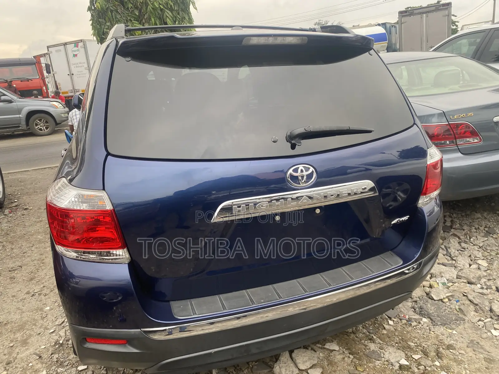 Toyota Highlander XLE V6 4x4 (3.5L 6cyl 6A) 2016 Blue