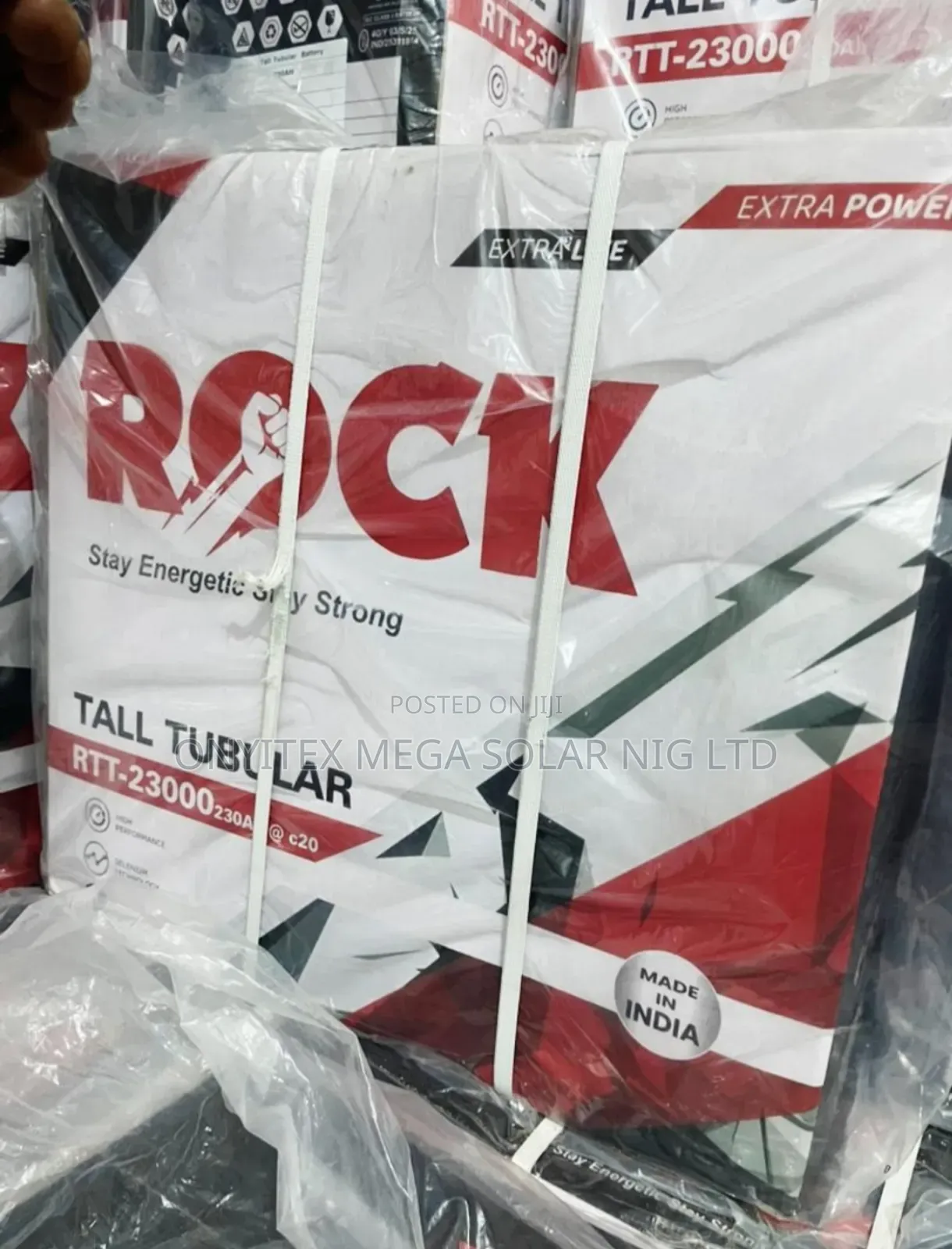 Rock Tall Tubular Battery 230ah