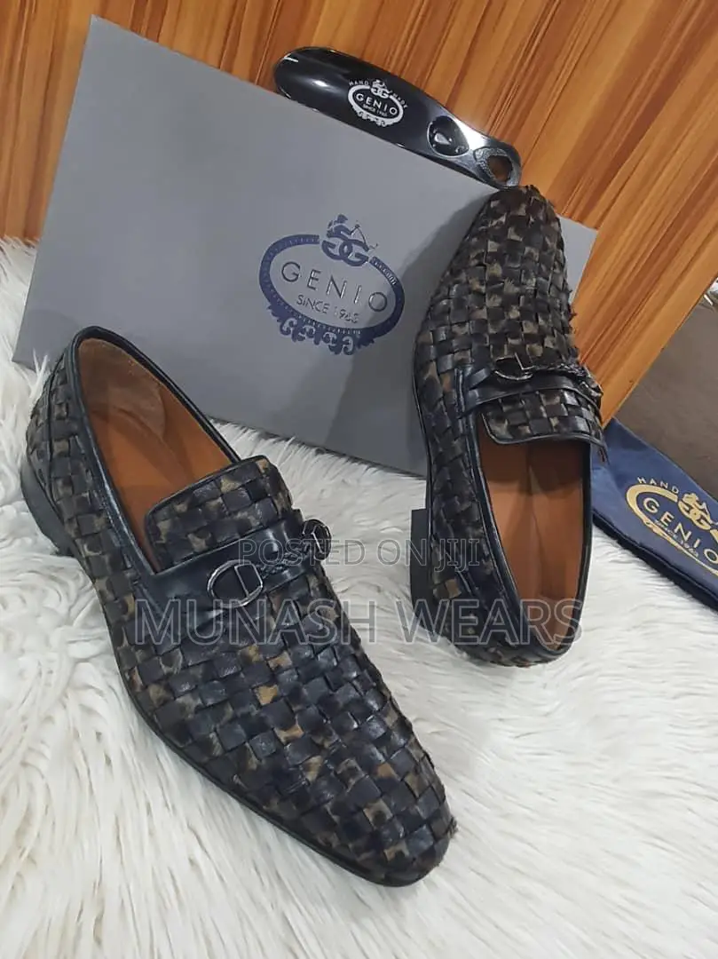 Italian Genio Luxury Shoes for Men 40-46