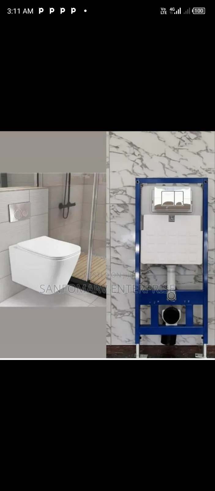 Conceal Wall Hung Water Closet