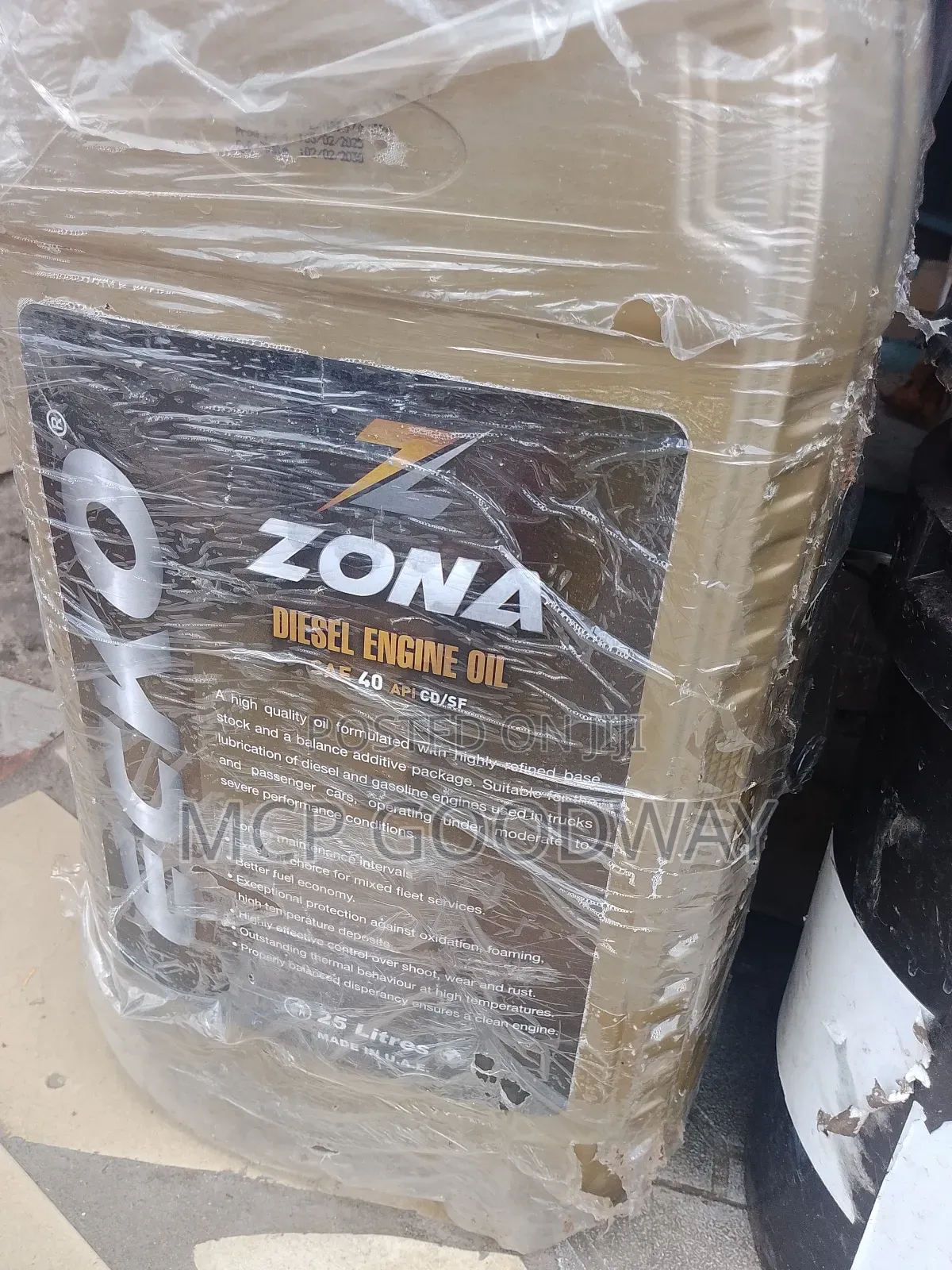 Ecko Zona Engine Diesel Oil / Hydraulic Oil