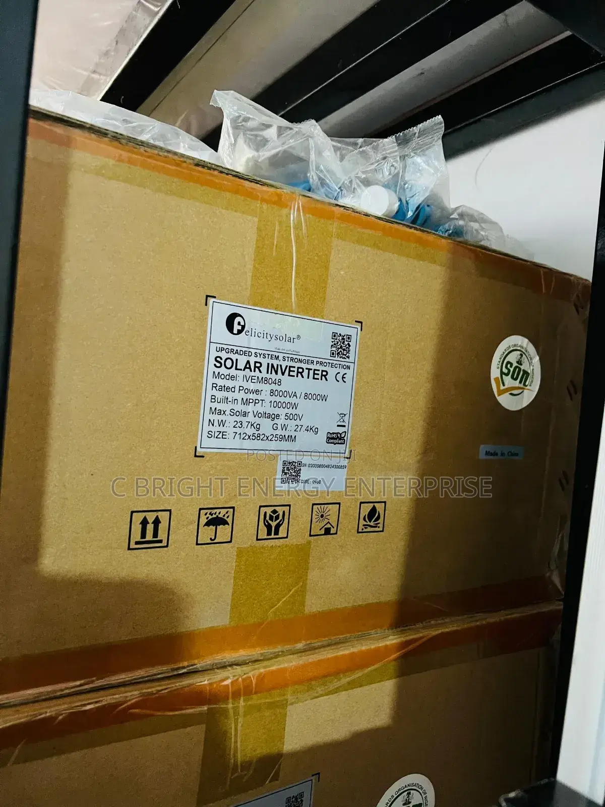8kva 48v Felicity Hybrid Solar Inverter