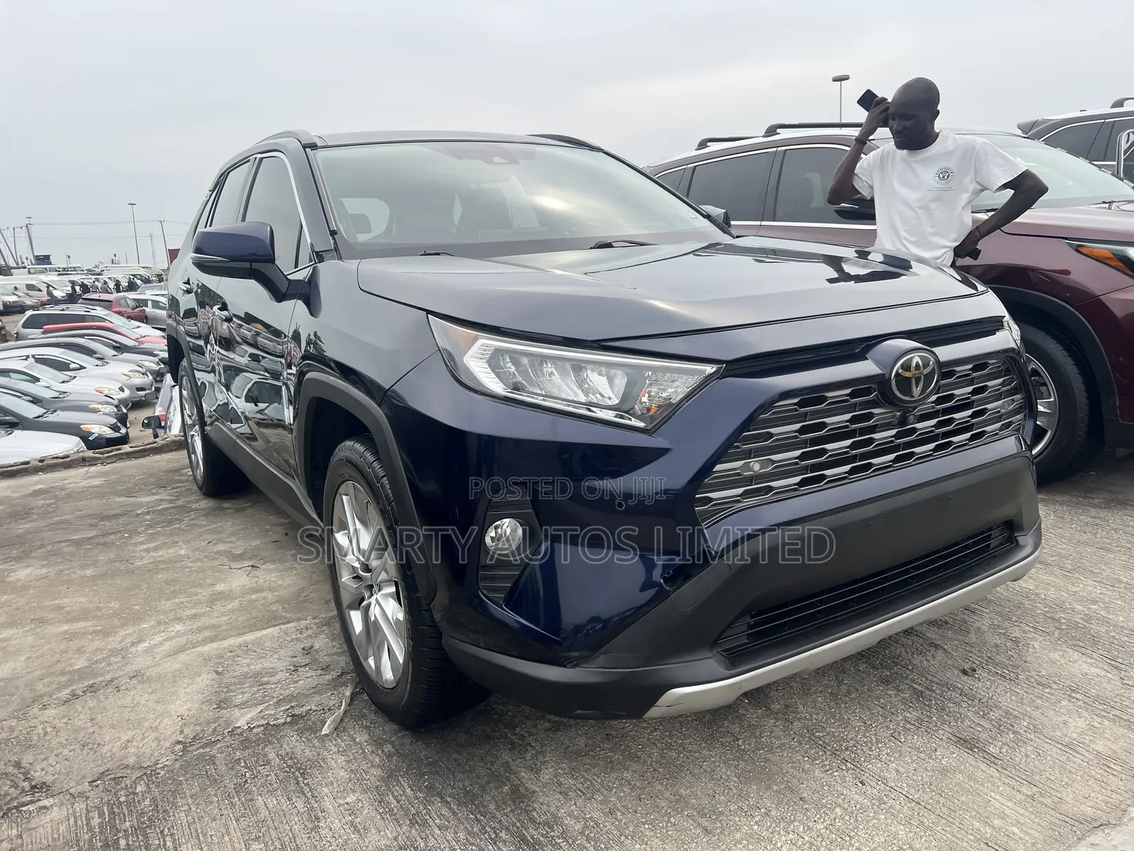 Toyota RAV4 XLE Premium AWD 2020 Blue
