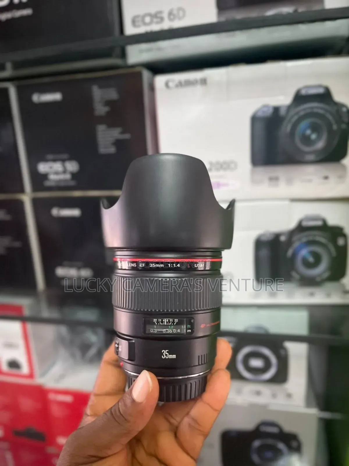 Canon 35mm Lens 1:1.4 L Usm