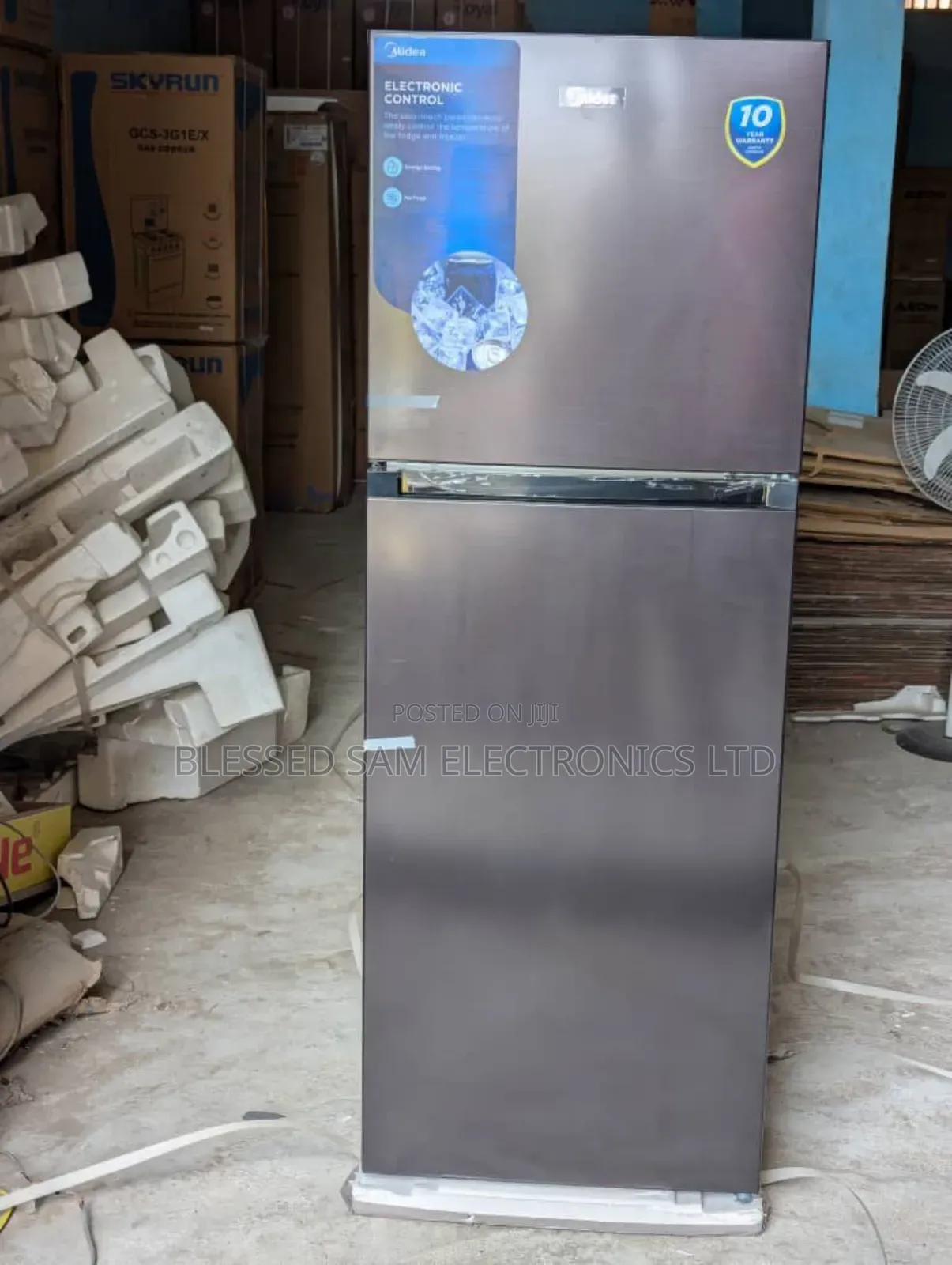 Midea Double Door 236 Litre Inverter Fridge & Freezer > 2yrs