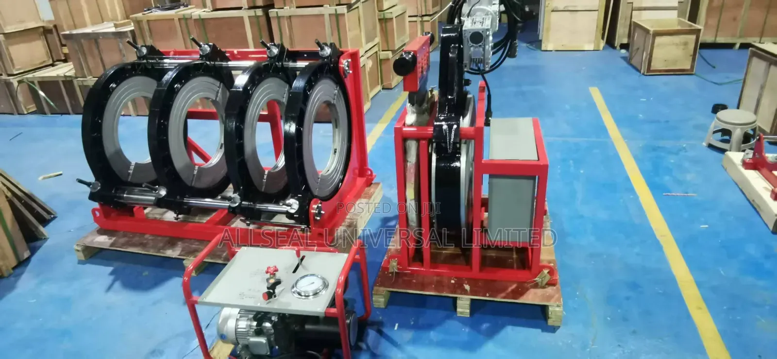 H.D.P.E. Butt Welding Machine 450mm X 800mm (Nous Parlons Français)