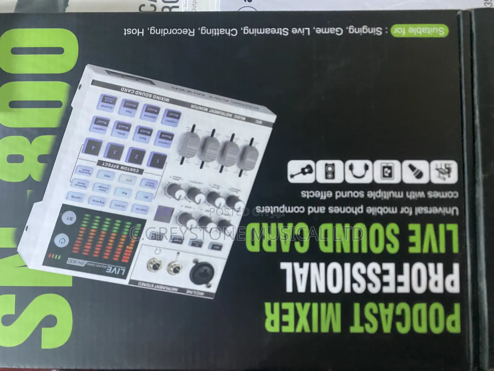 Live Sound Card Sn 800