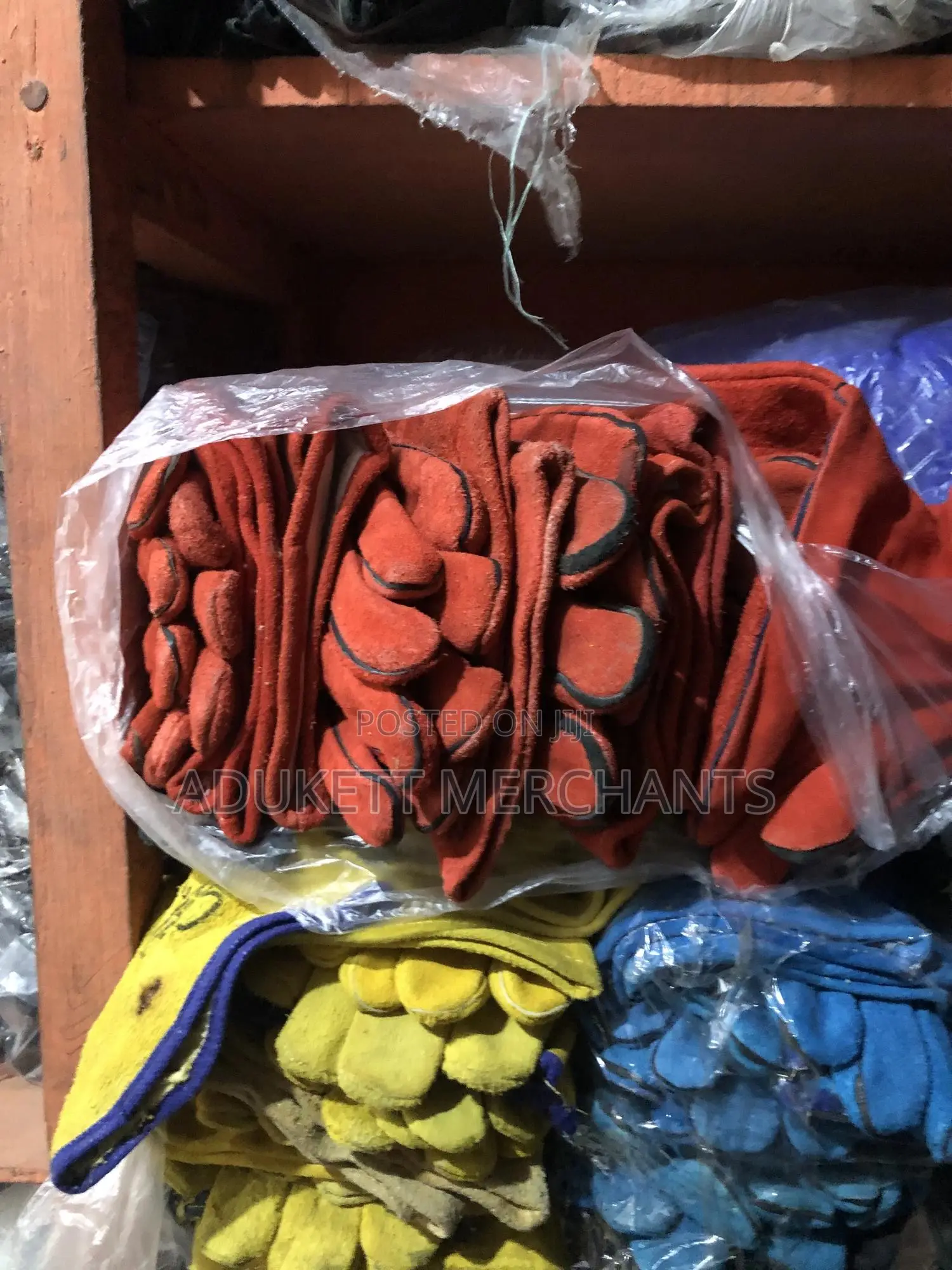 Red Welder Glove