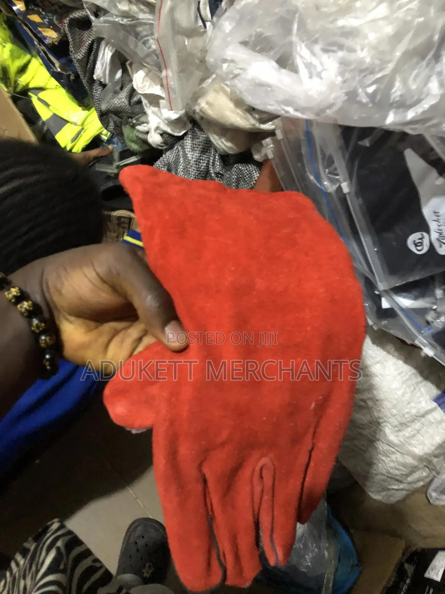 Red Welder Glove