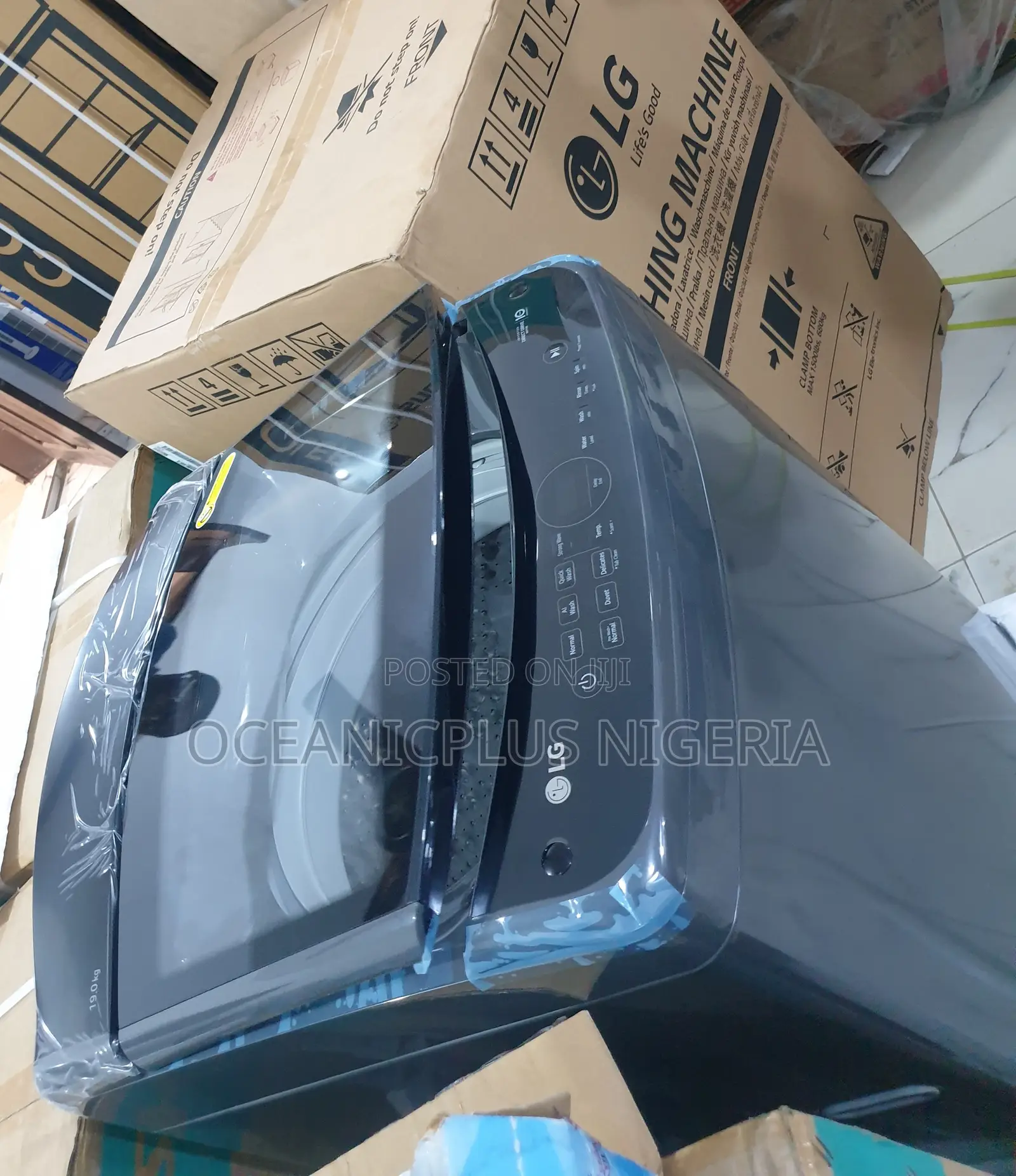 Power Meets Precision – Lg 19kg Top Load Washing Machine