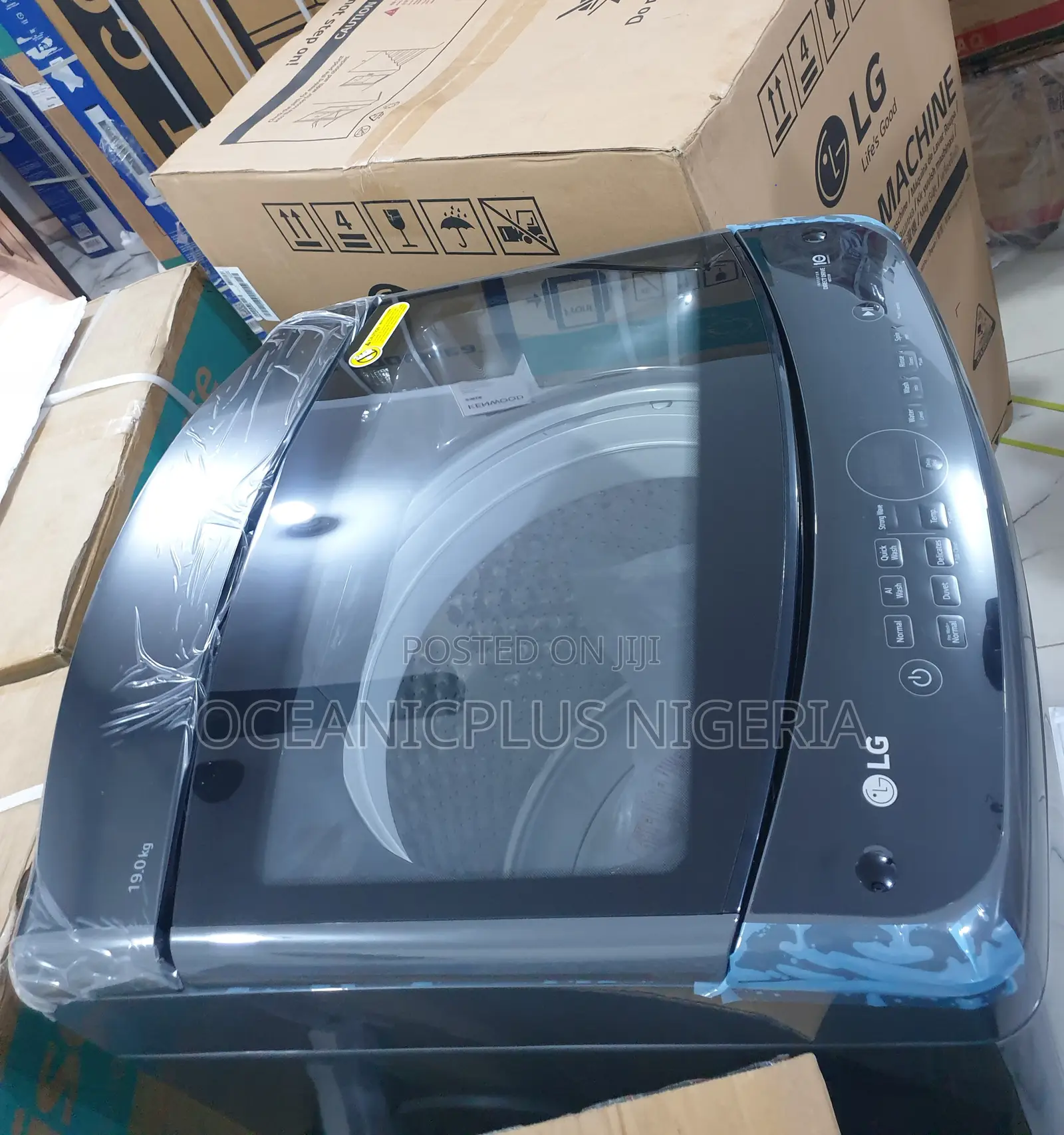 Lg (T19h3sdht2) 19kg Wm - Tough on Dirt, Gentle on Clothes