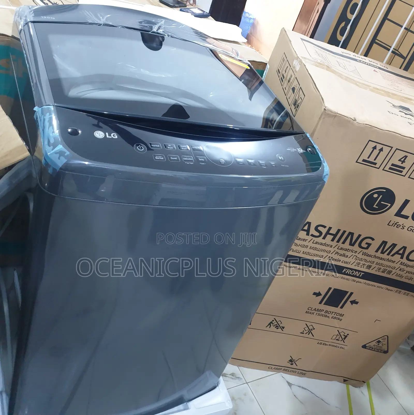 Easy Laundry With Lg 19kg Washing Machine Tl T19h3sdht2