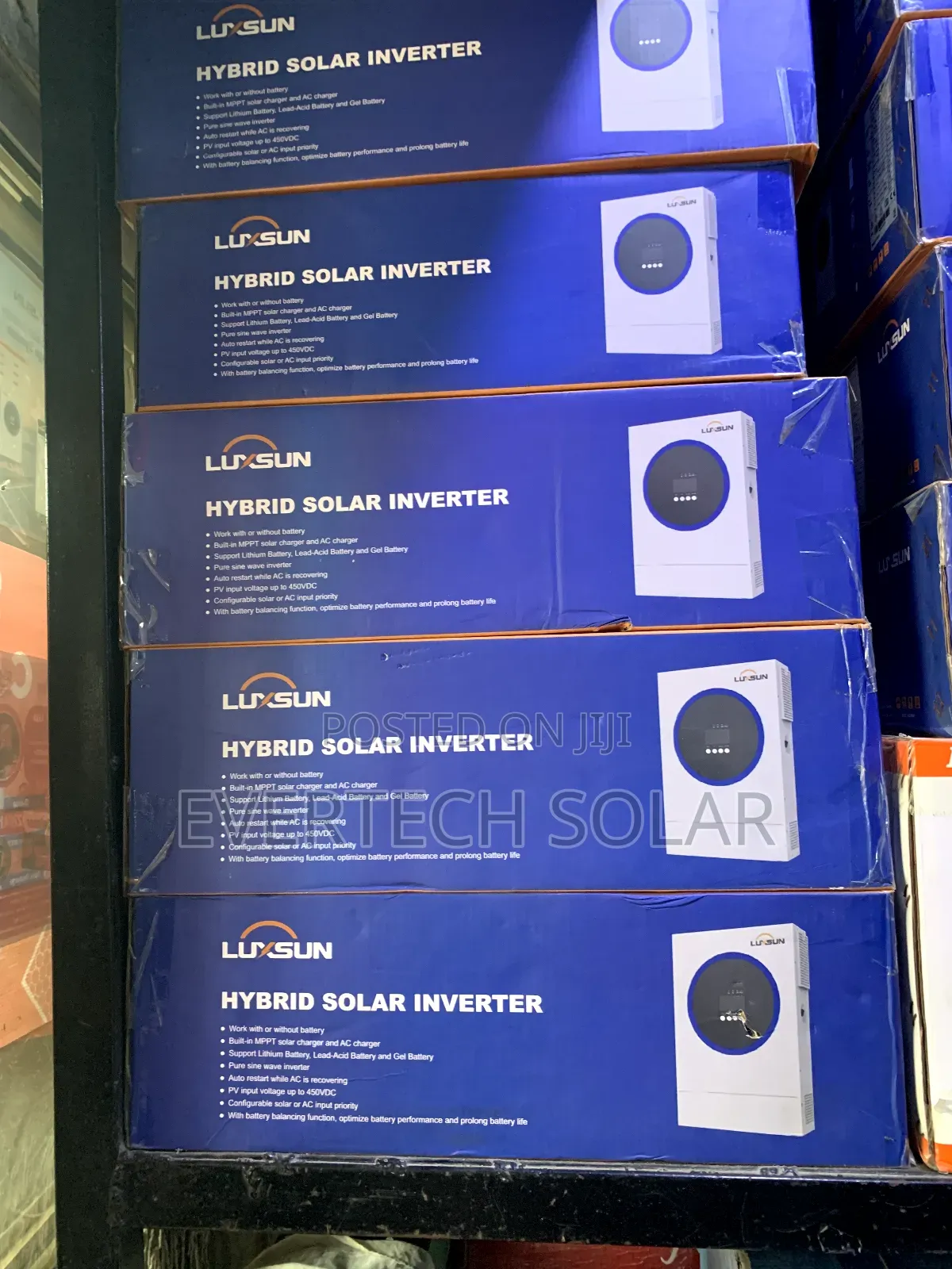 Luxsun 6.2kva Hybrid Inverter System With 120 Ahms