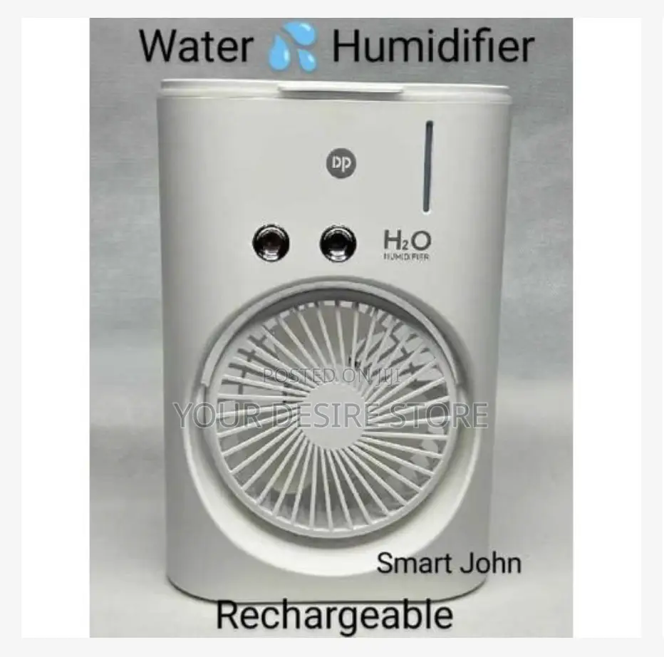 Dp Rechargeable Fan With Water Cooling and Night Light