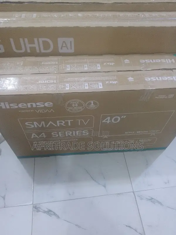 Hisense 40′′ A4k Smart Tv – Vivid With DTS Virtual