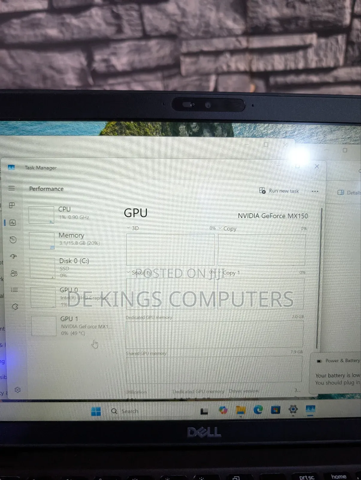 Laptop Dell Latitude 5401 16GB Intel Core i7 SSD 512GB
