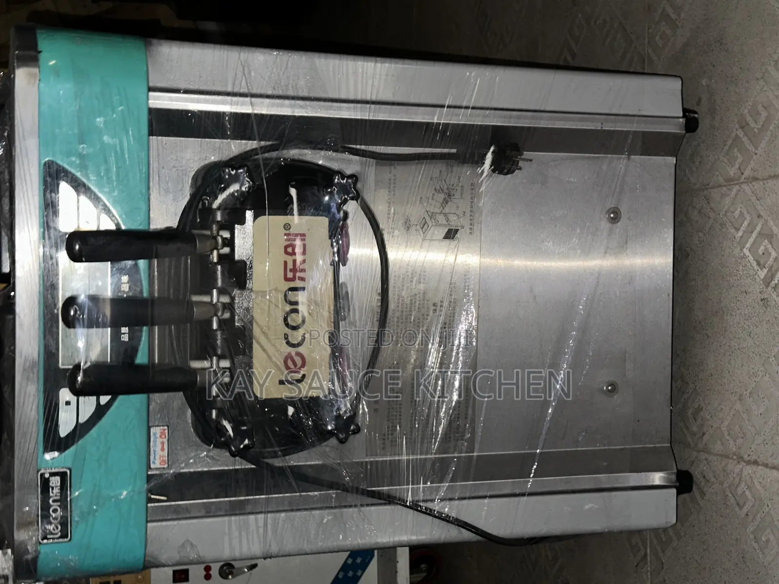 Ice Cream Machine Belgium (Table Top /3 Nozzle) Used