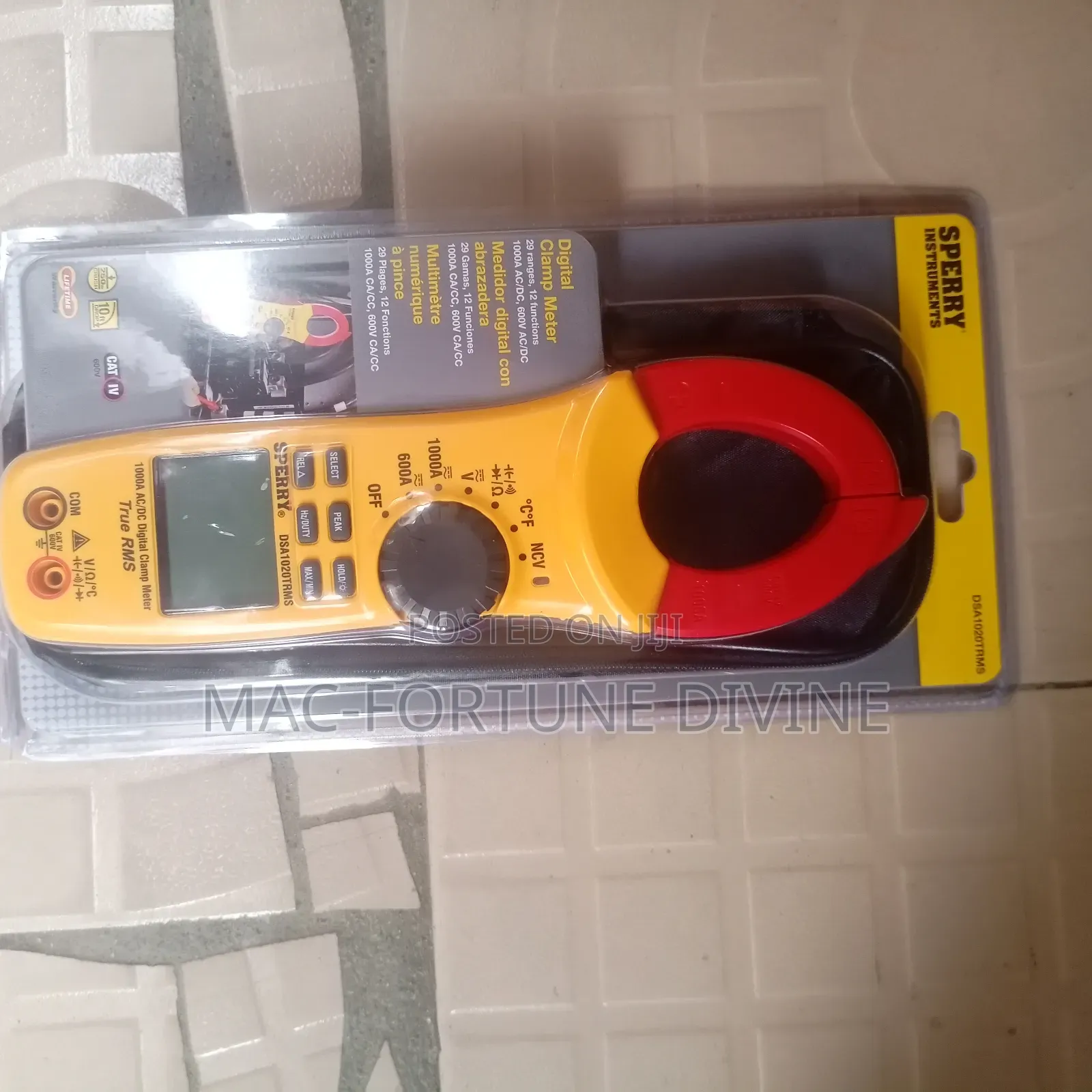 Speery Instruments Digital Clamp Meter
