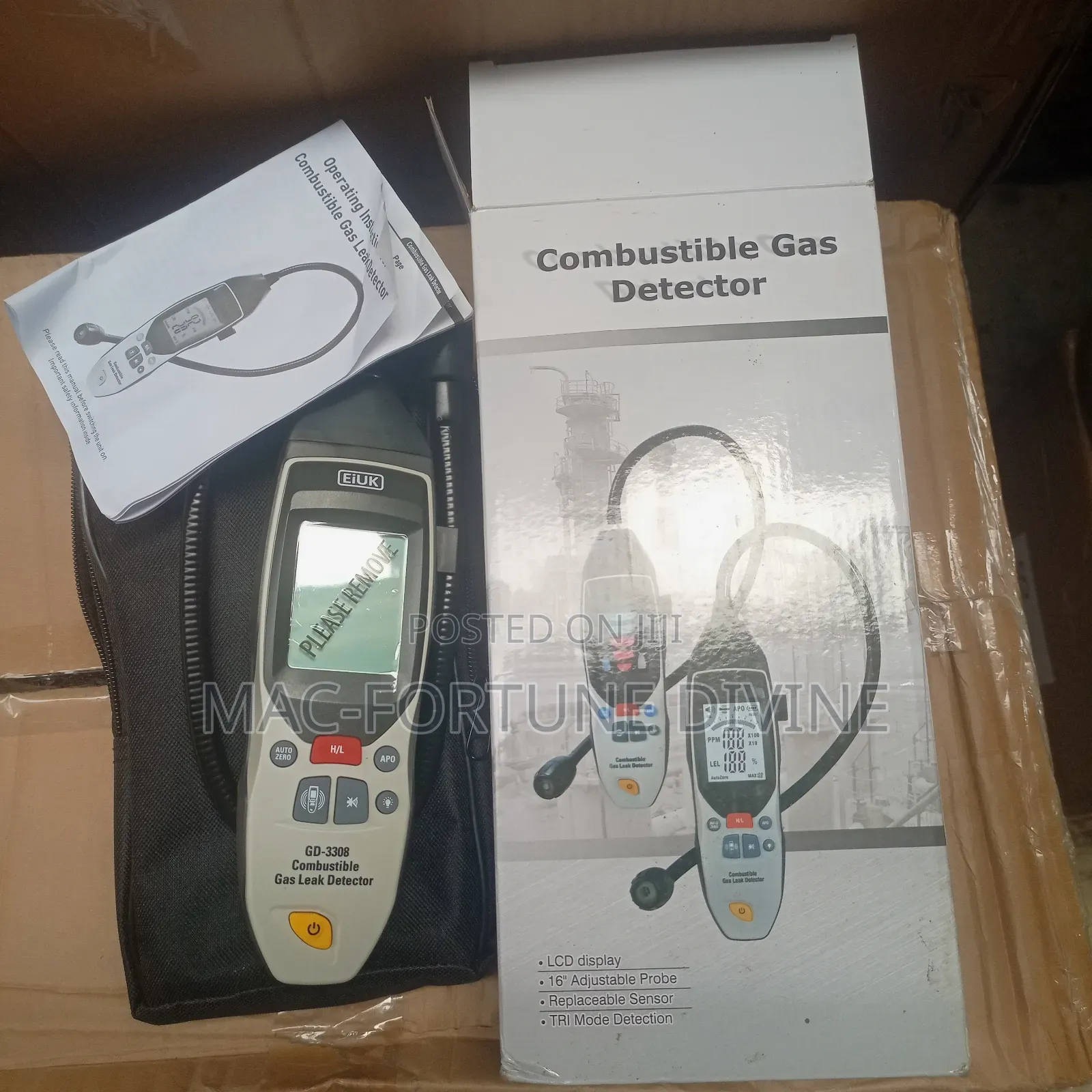 Combustible Gas Leak Detector