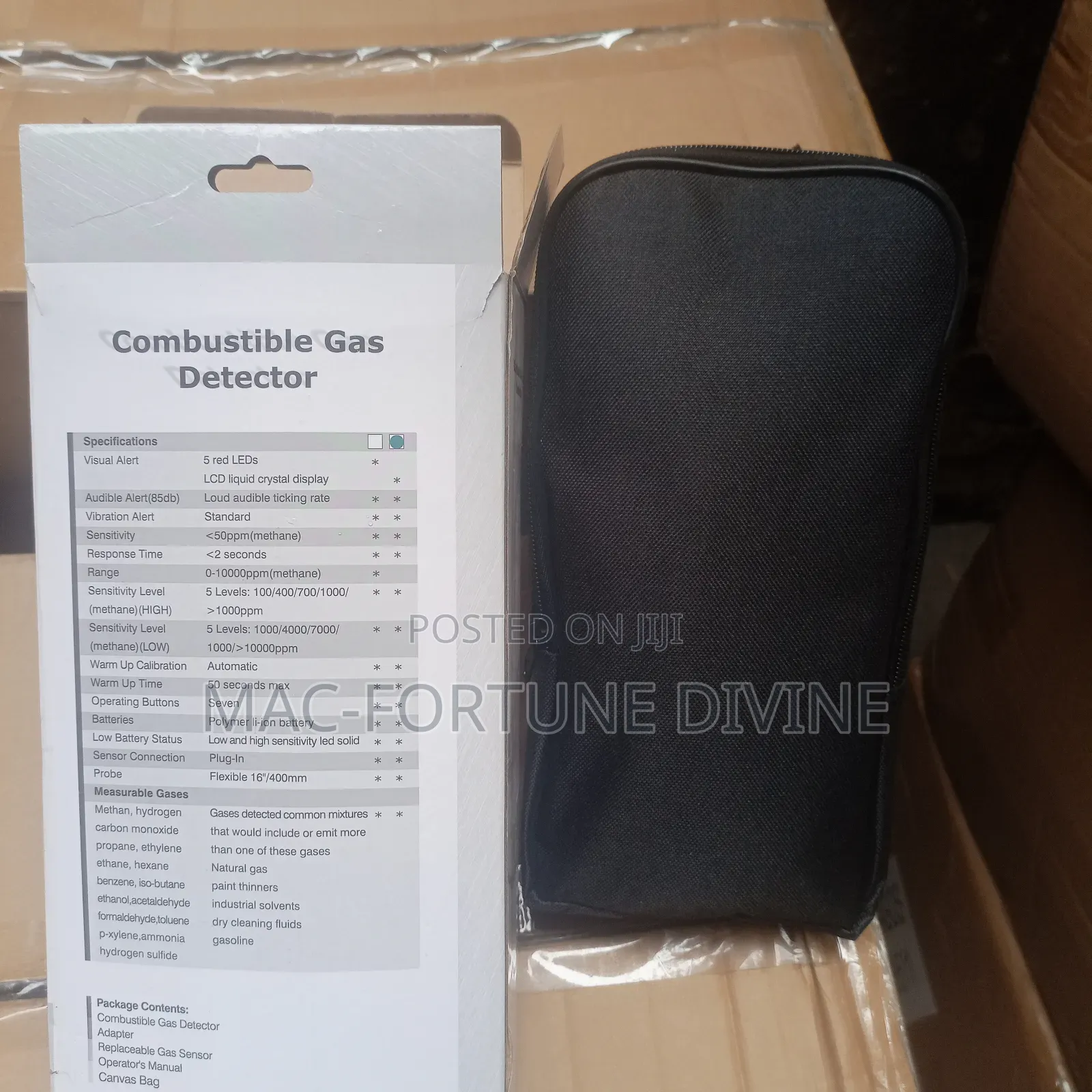 Combustible Gas Leak Detector