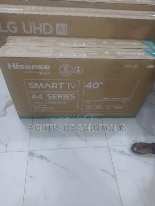 Hisense 40′′ Full‐Hd Upscaling Smart Tv – DTS Audio