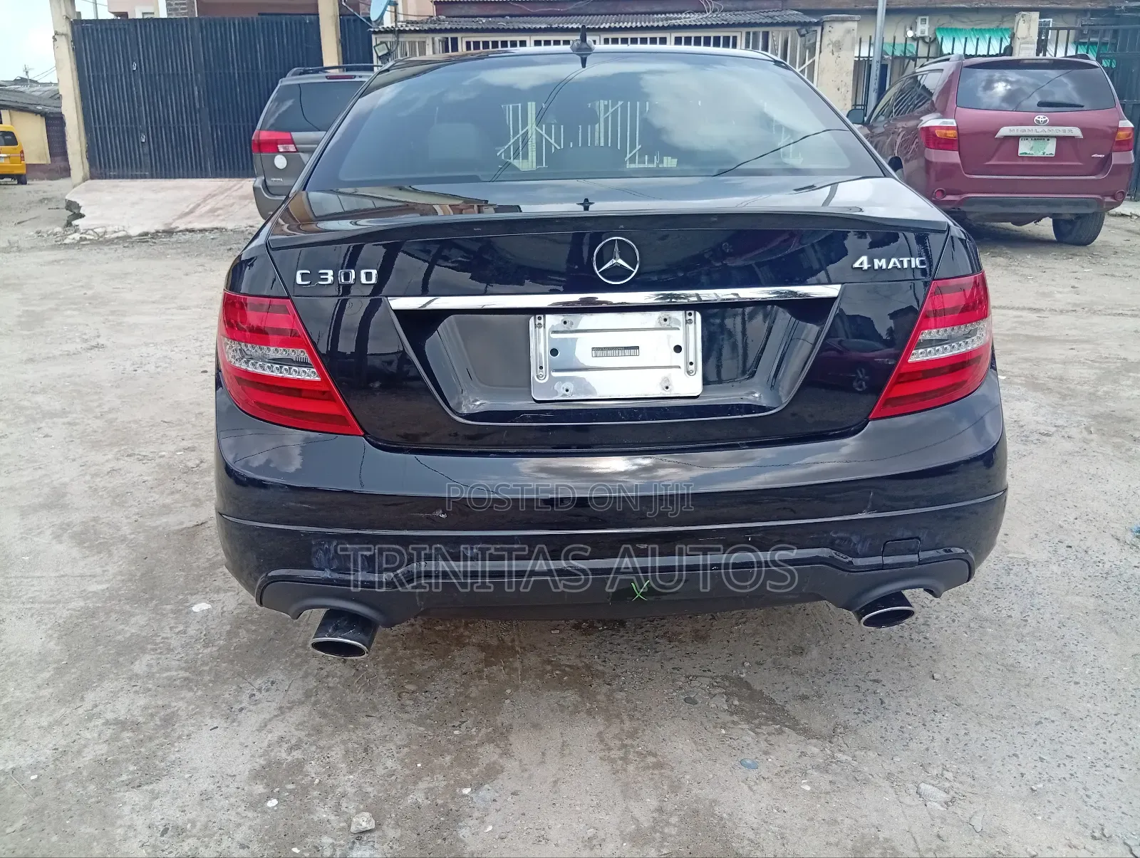 Mercedes-Benz C300 Luxury 4Matic Sedan AWD (3.5L 6cyl 7A) 2014 Black
