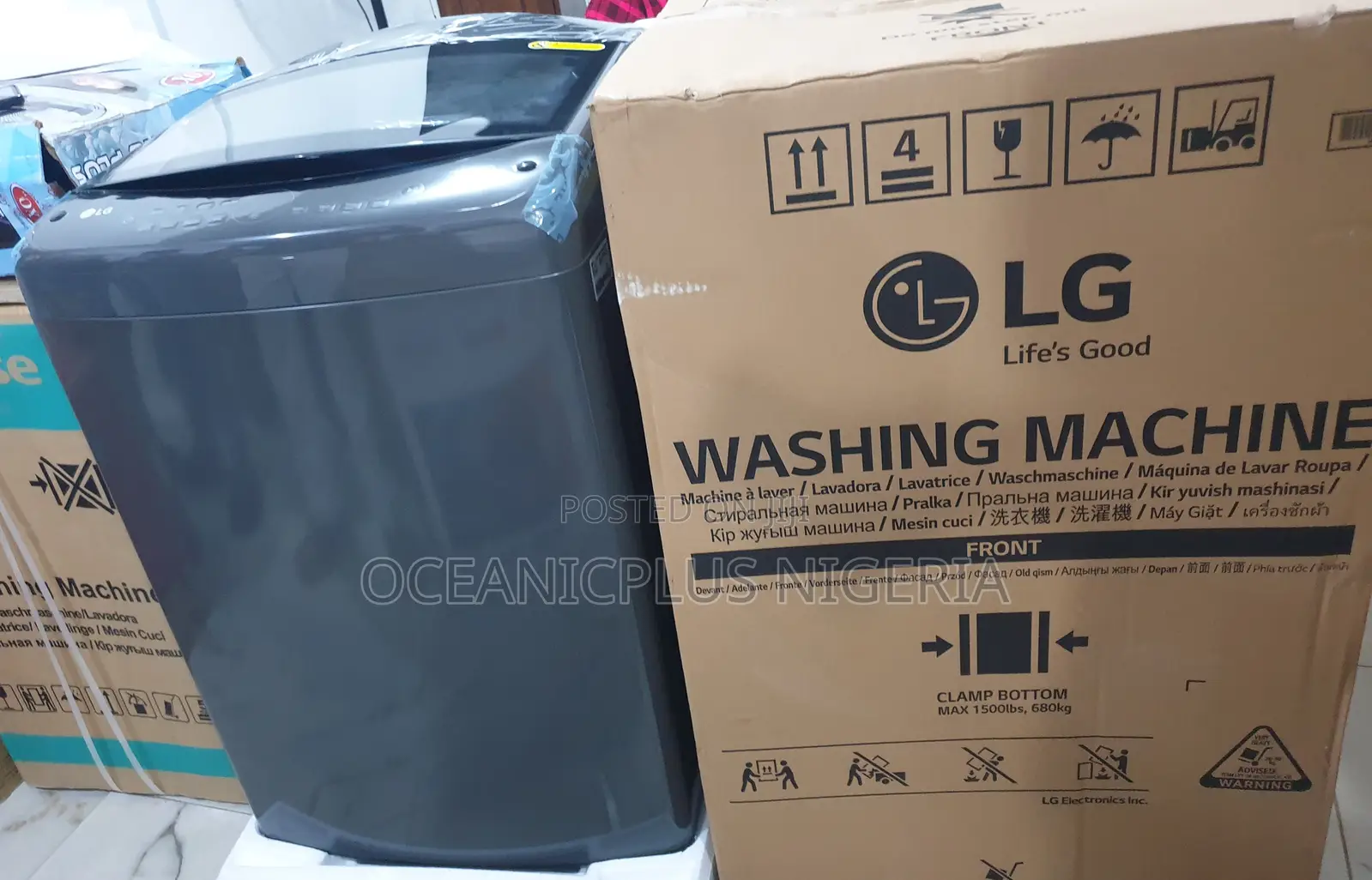 Max Load. Minimum Effort. – Lg T19h3sdht2 19kg Washer T-L