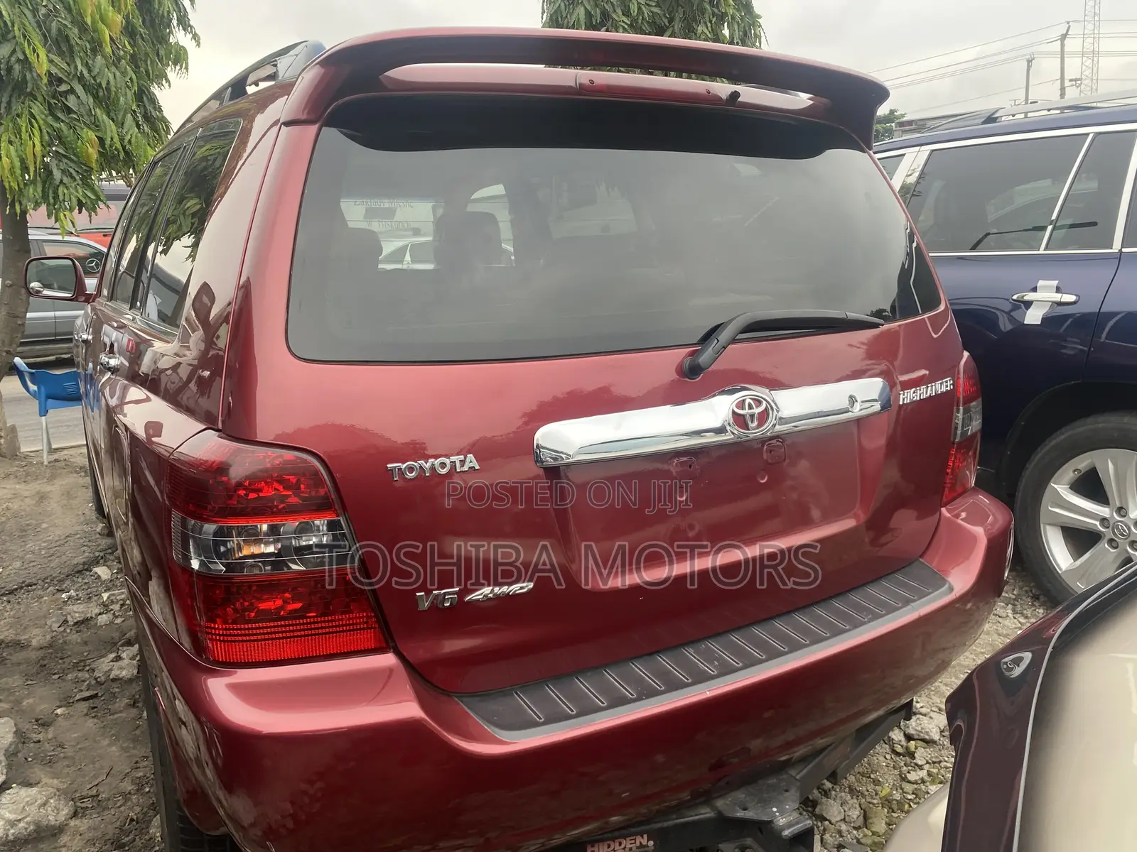 Toyota Highlander Limited V6 2006 Red