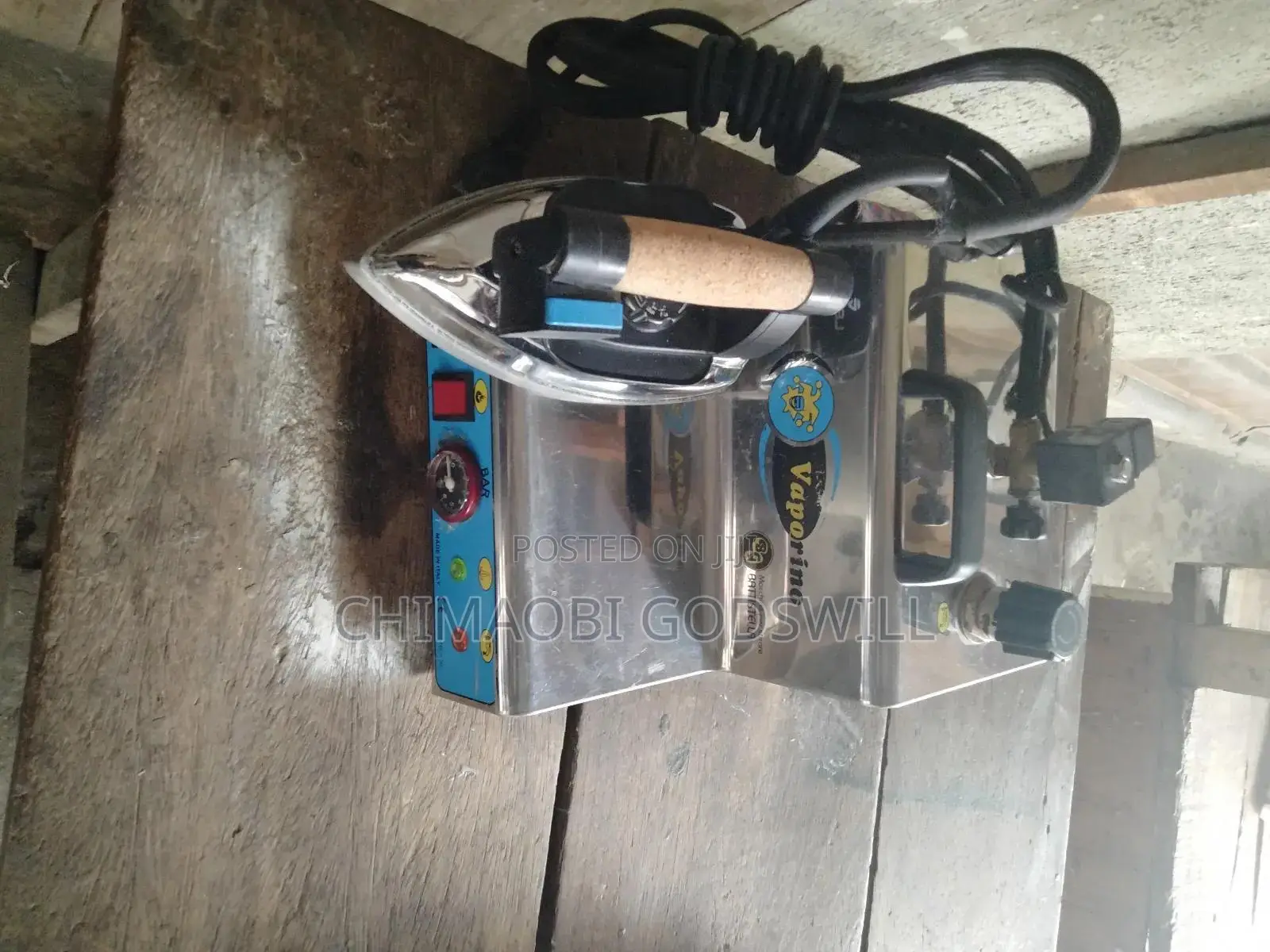 Industrial Vanporino Commercial Steaming Iron