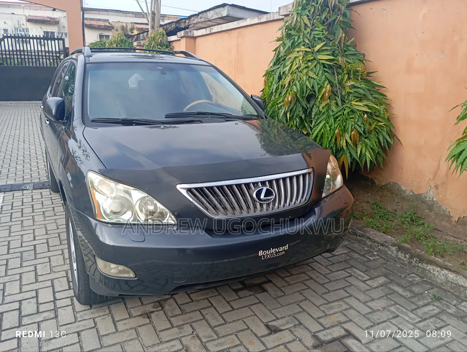 Lexus RX 2008 Black