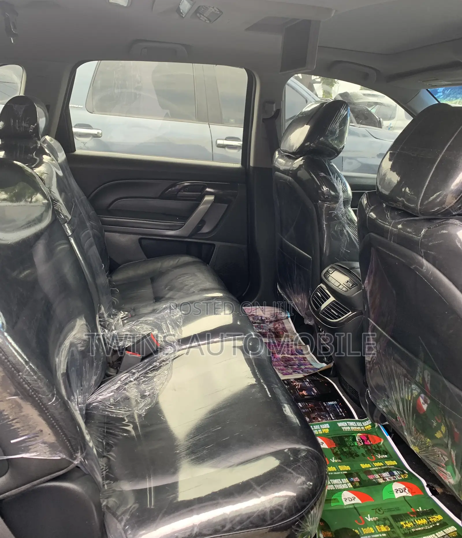 Acura MDX SUV 4dr AWD (3.7 6cyl 5A) 2008 Black