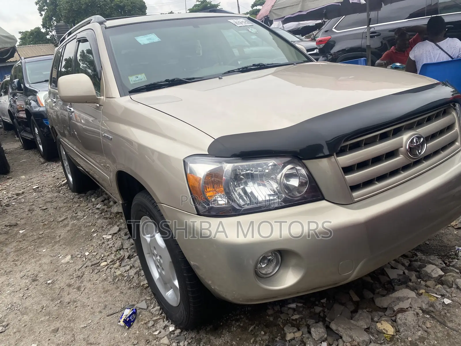 Toyota Highlander Limited V6 4x4 2007 Gold