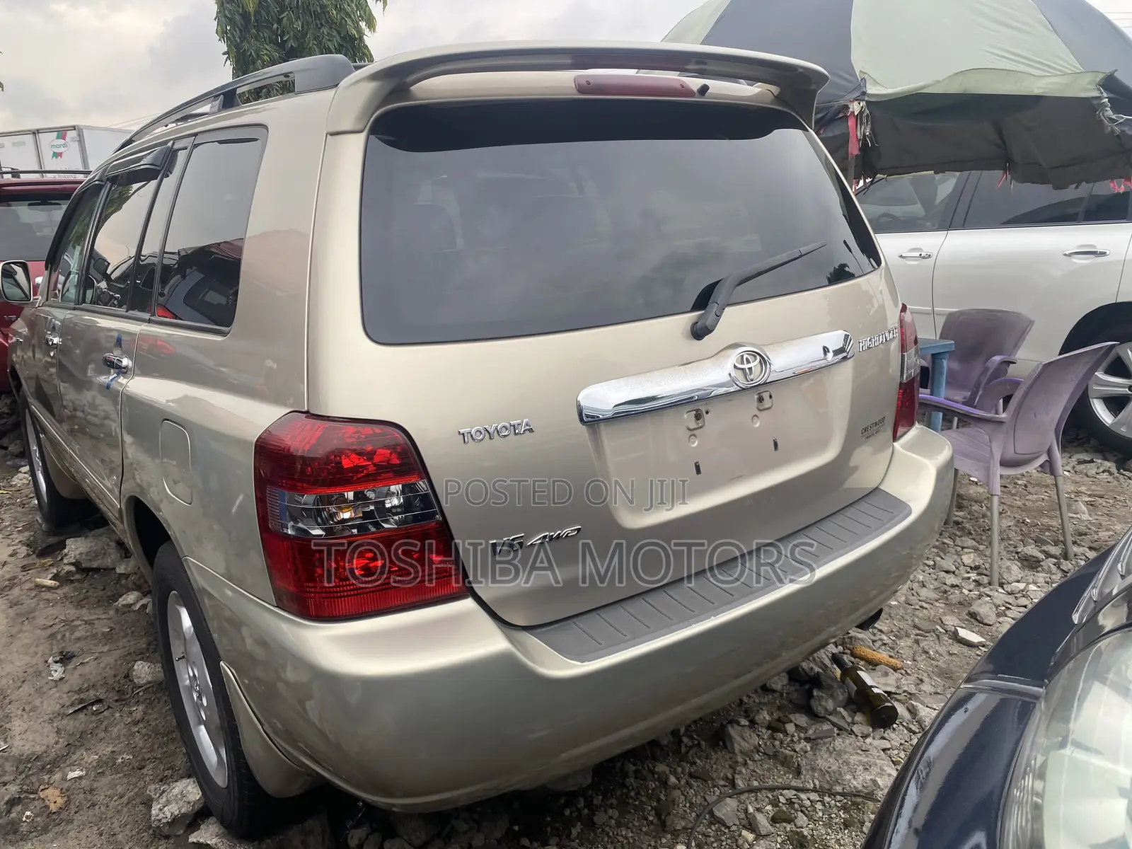 Toyota Highlander Limited V6 4x4 2007 Gold