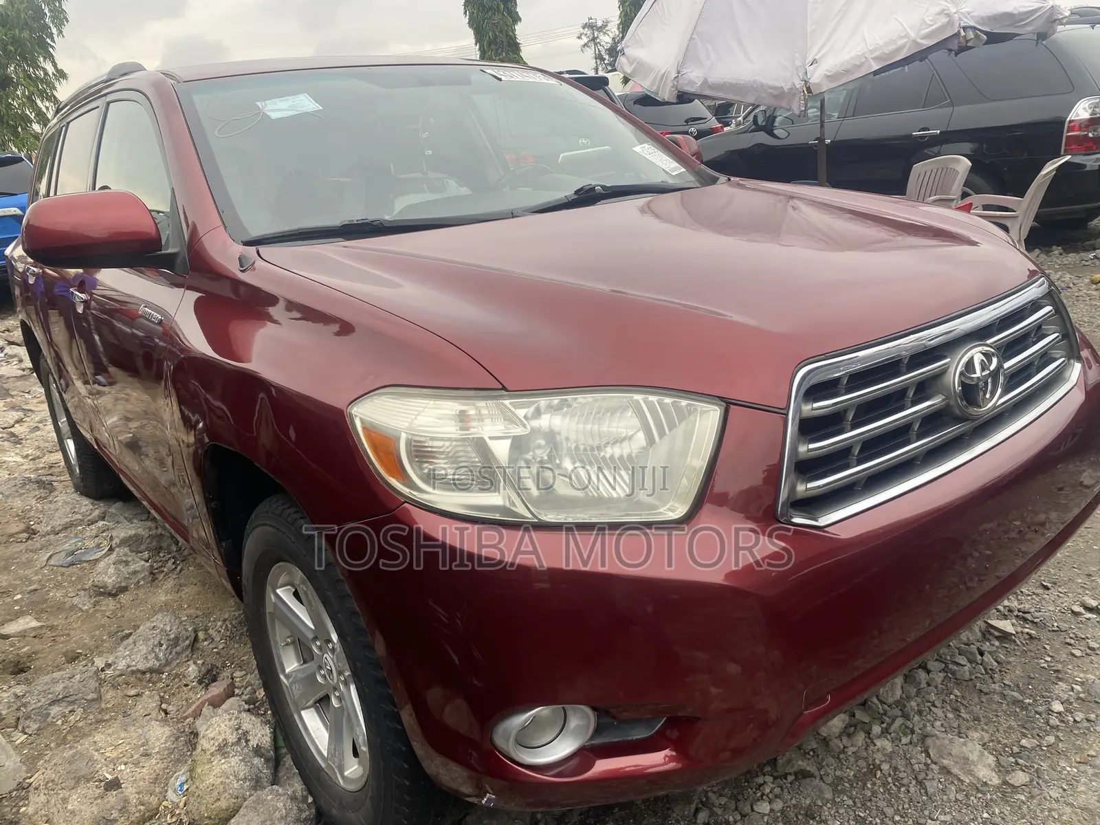 Toyota Highlander Sport 4x4 2009 Red