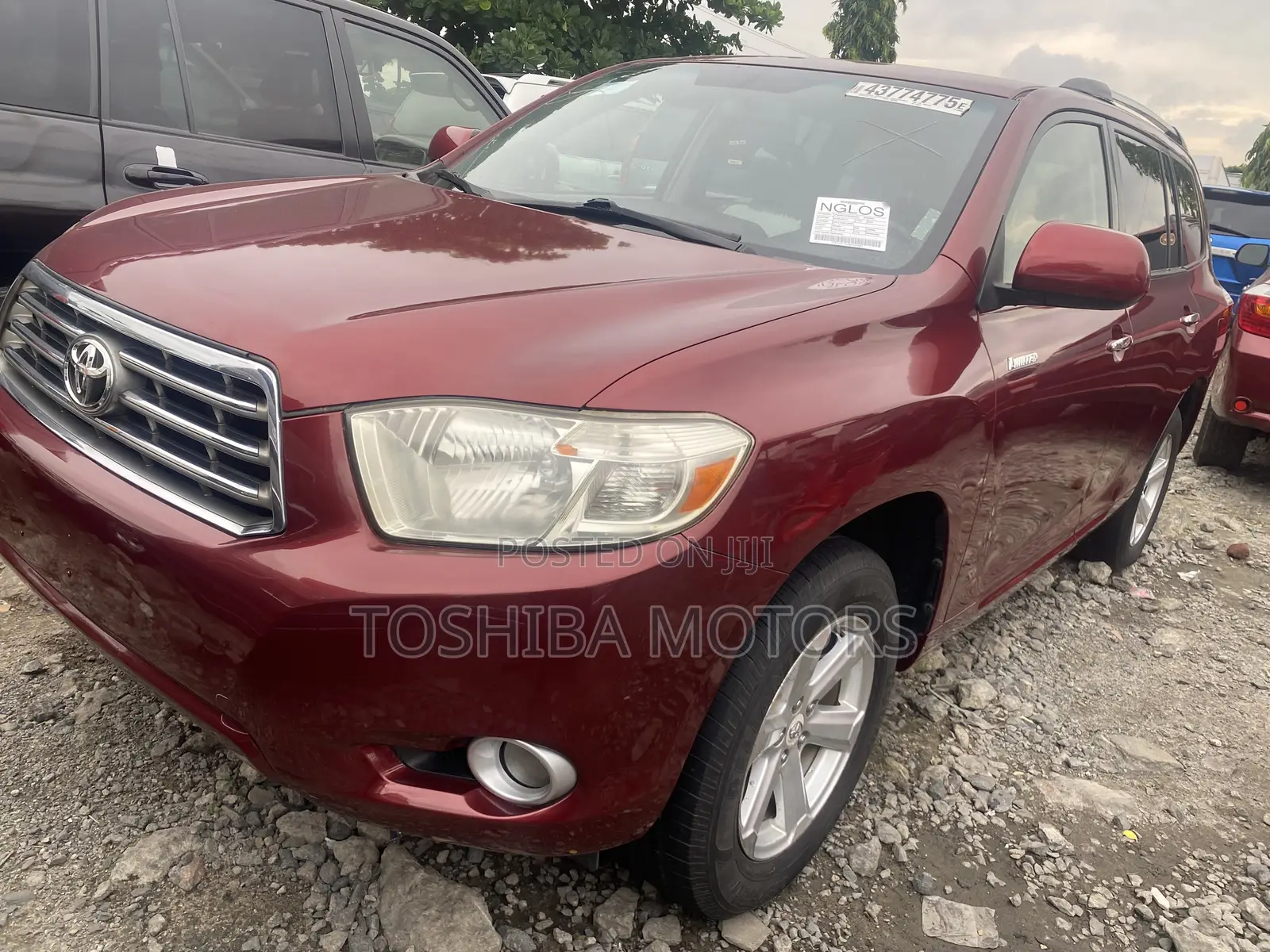 Toyota Highlander Sport 4x4 2009 Red
