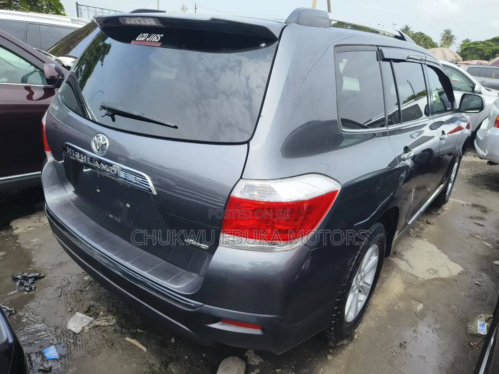 Toyota Highlander Limited 3.5L 2WD 2013 Gray