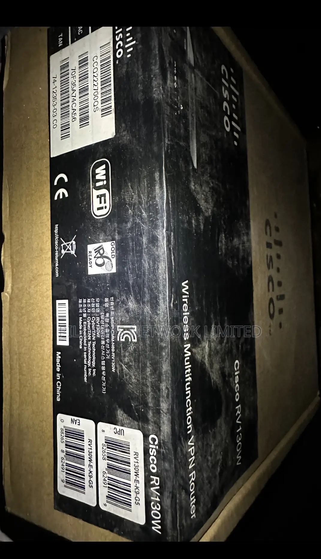 Cisco Rv130w Multifunctional VPN Router