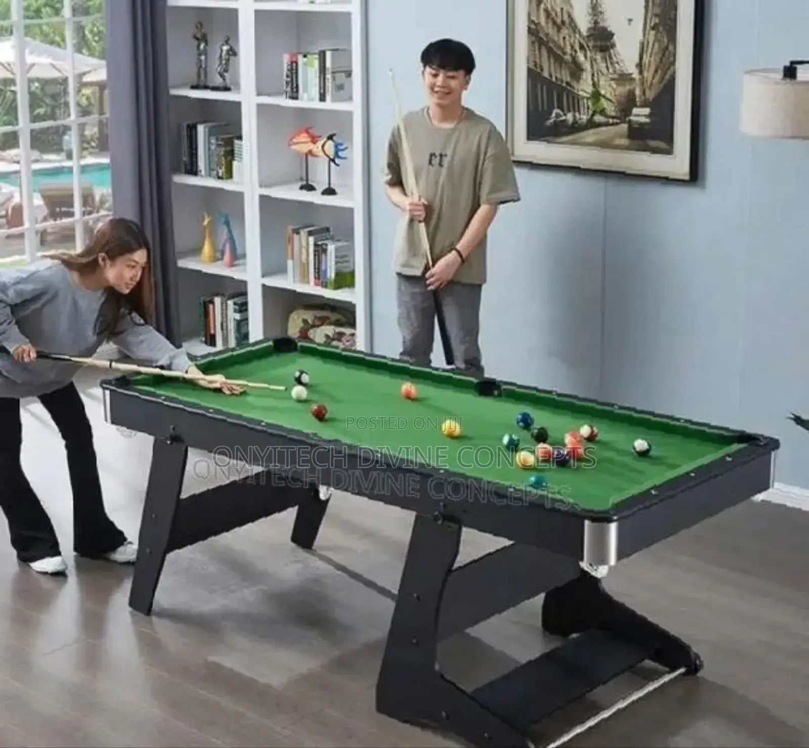 Imported 3in1 Snooker Board, Tennis Board And Dining Table