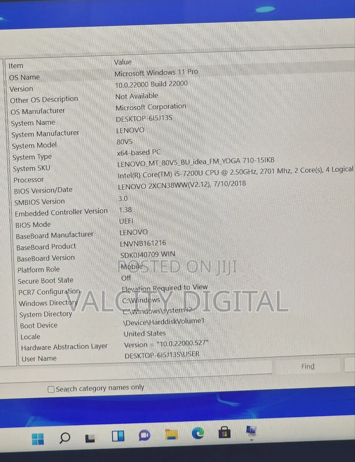 Laptop Lenovo Yoga 710 8GB Intel Core i5 SSD 256GB