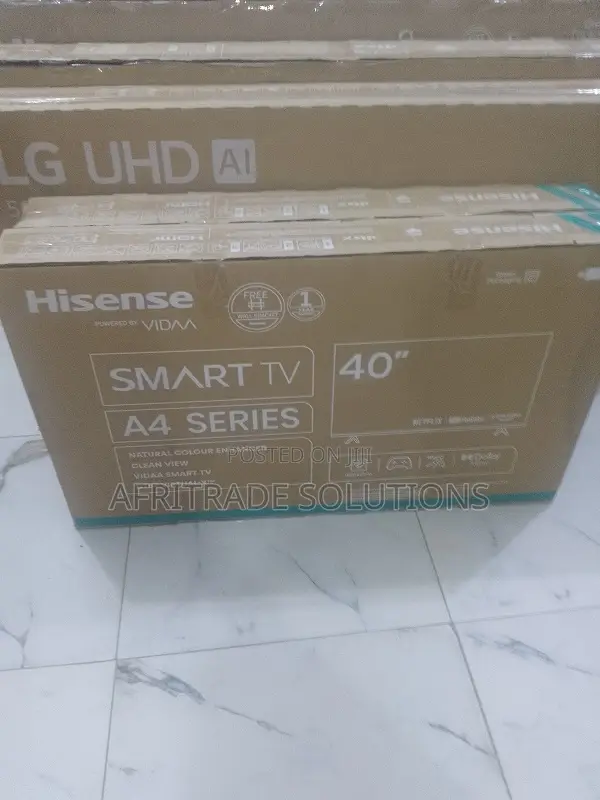 Hisense A4k 40′′ Smart Tv – DTS Virtual:X Speakers
