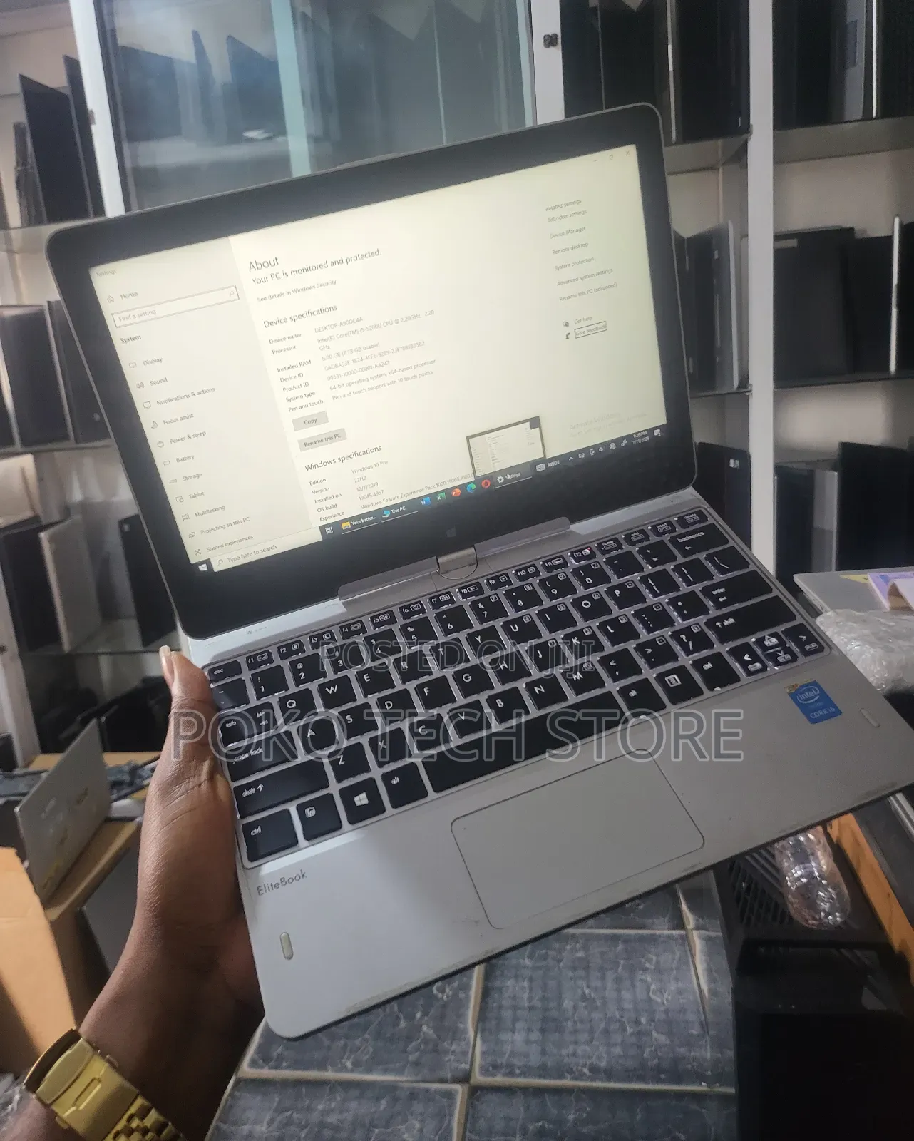 Laptop HP EliteBook Revolve 810 G3 Tablet 8GB Intel Core i5 SSD 128GB