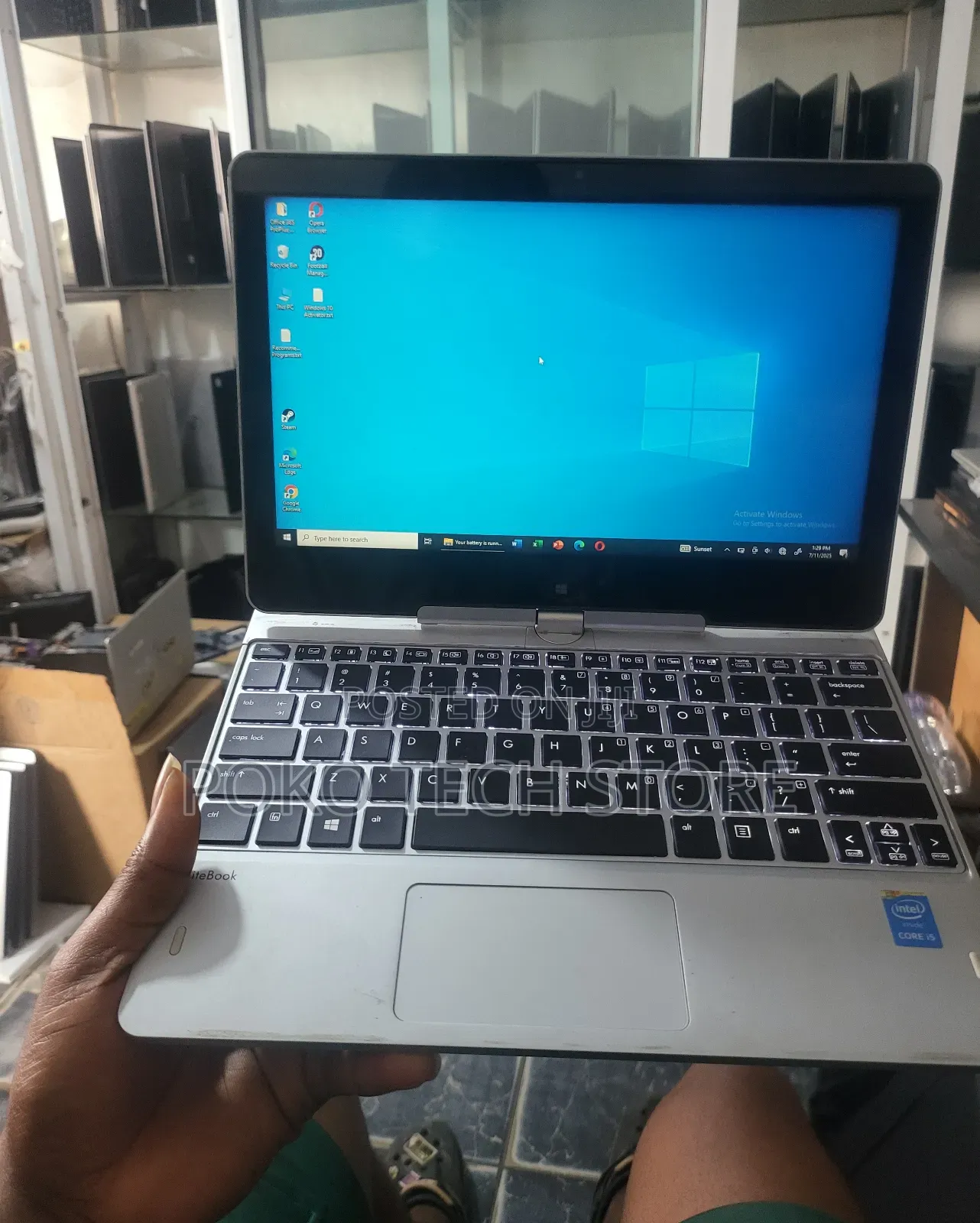 Laptop HP EliteBook Revolve 810 G3 Tablet 8GB Intel Core i5 SSD 128GB