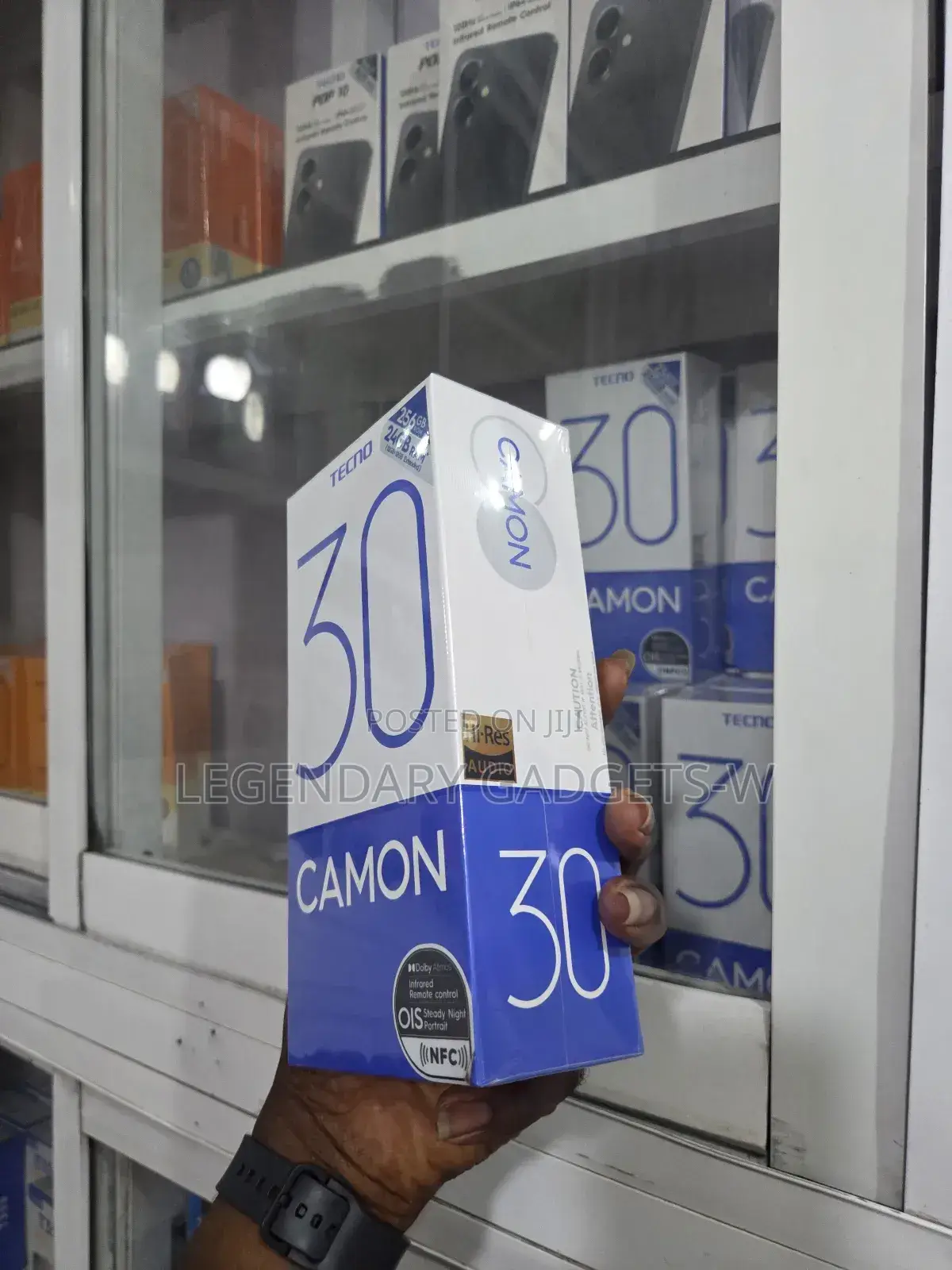 New Tecno Camon 30 256 GB Black