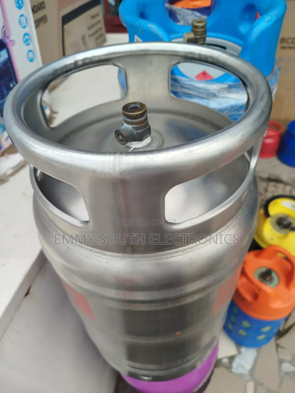 Original Stenless Cepsa Gas Cylinder 12.5 Kg