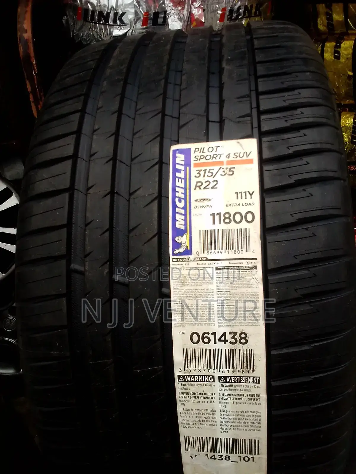 315 35 R22 Michelin Non China