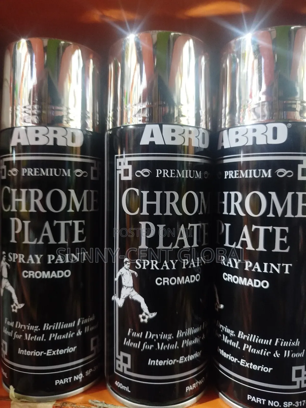 Abro Chrome Paint